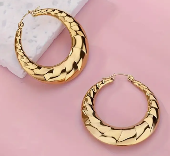 Stunning Hollow Hoop Earrings