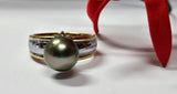 Authentic Tahitian Pearl Ring