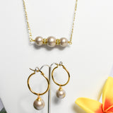 MULTIPLE COLLECTIONS - SWAROVSKI PEARL SET - 14K GF CHAIN - Multicolour Variety