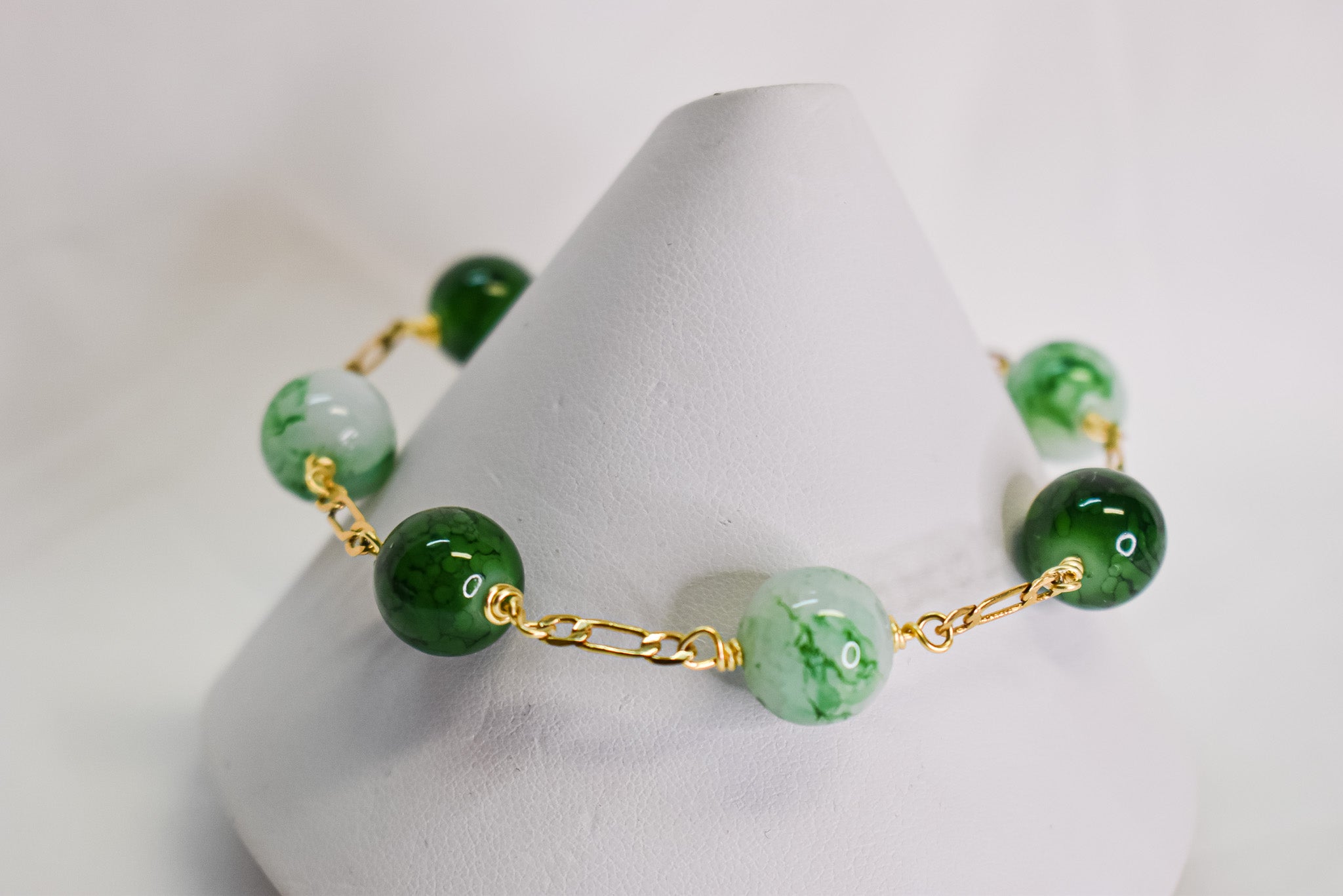 Green Tiger Eye Bracelet For Willpower & Protection (Certified) - Crystals  Store